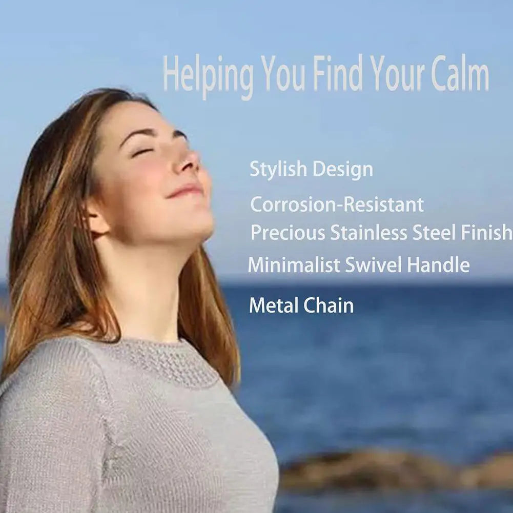 EC_ Anti Vaping Necklace Breathing Necklace For Anxiety Mindful