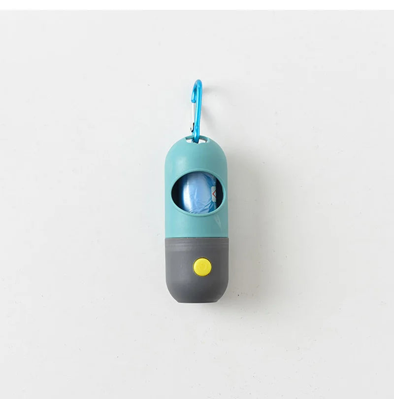 EC_Led Light, Pet Waste Bag Dispenser for Dogs