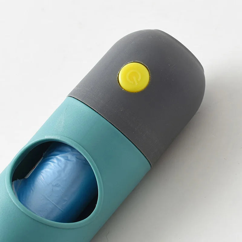 EC_Led Light, Pet Waste Bag Dispenser for Dogs