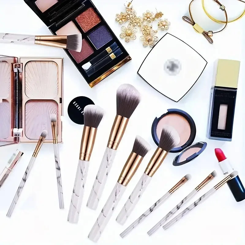 EC_10pcs Makeup Brushes