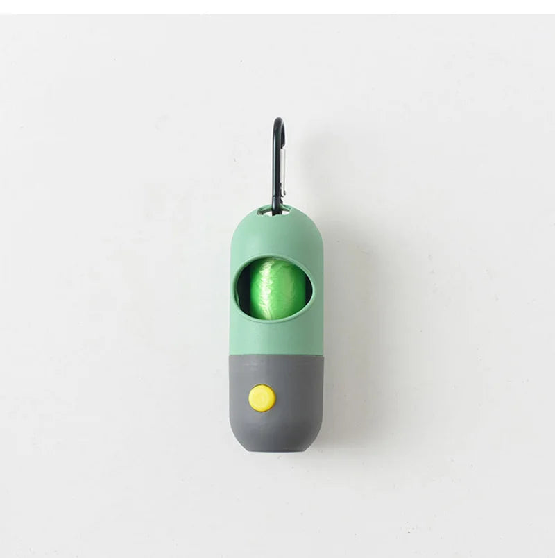 EC_Led Light, Pet Waste Bag Dispenser for Dogs