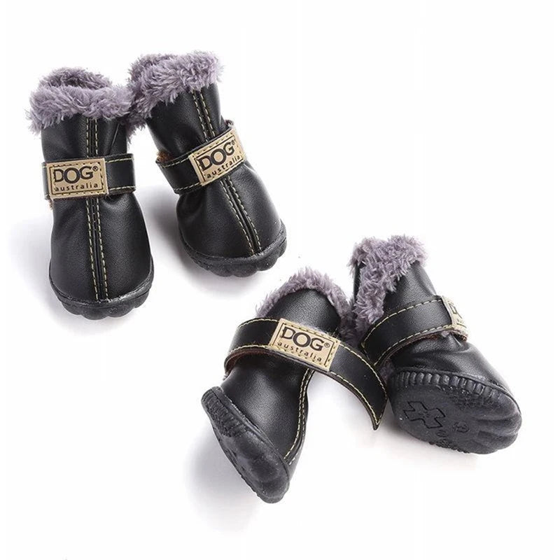 EC_ 4P Winter Pet Shoes Waterproof