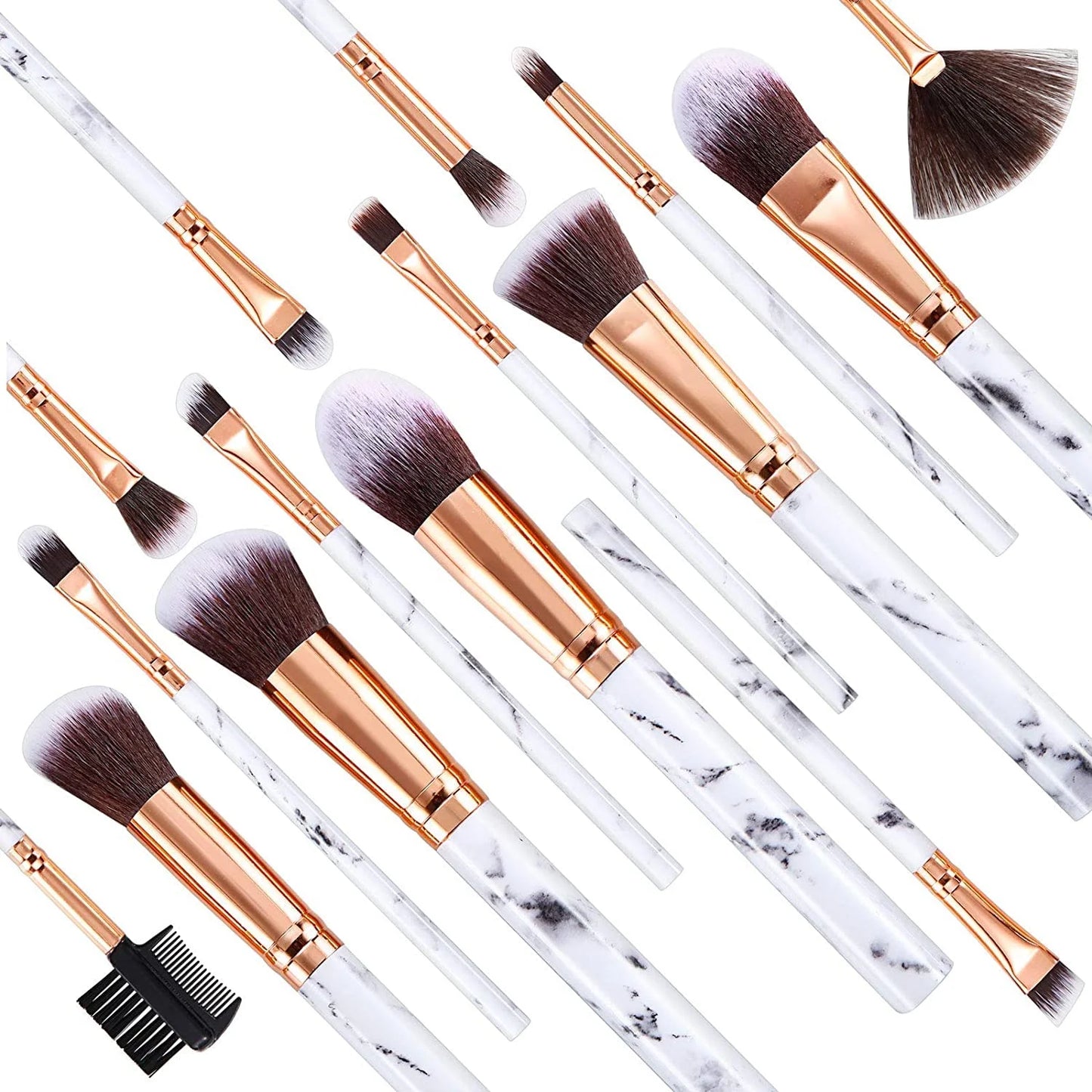 EC_10pcs Makeup Brushes
