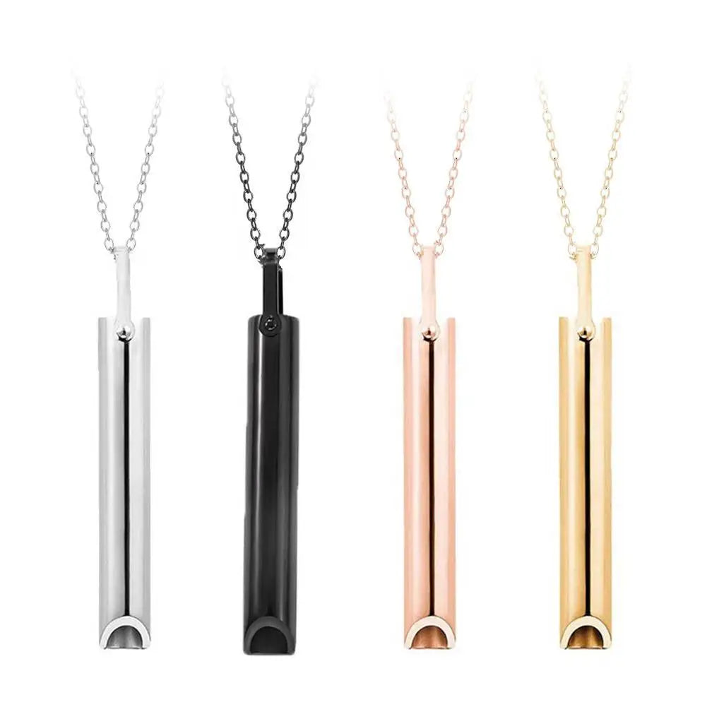 EC_ Anti Vaping Necklace Breathing Necklace For Anxiety Mindful