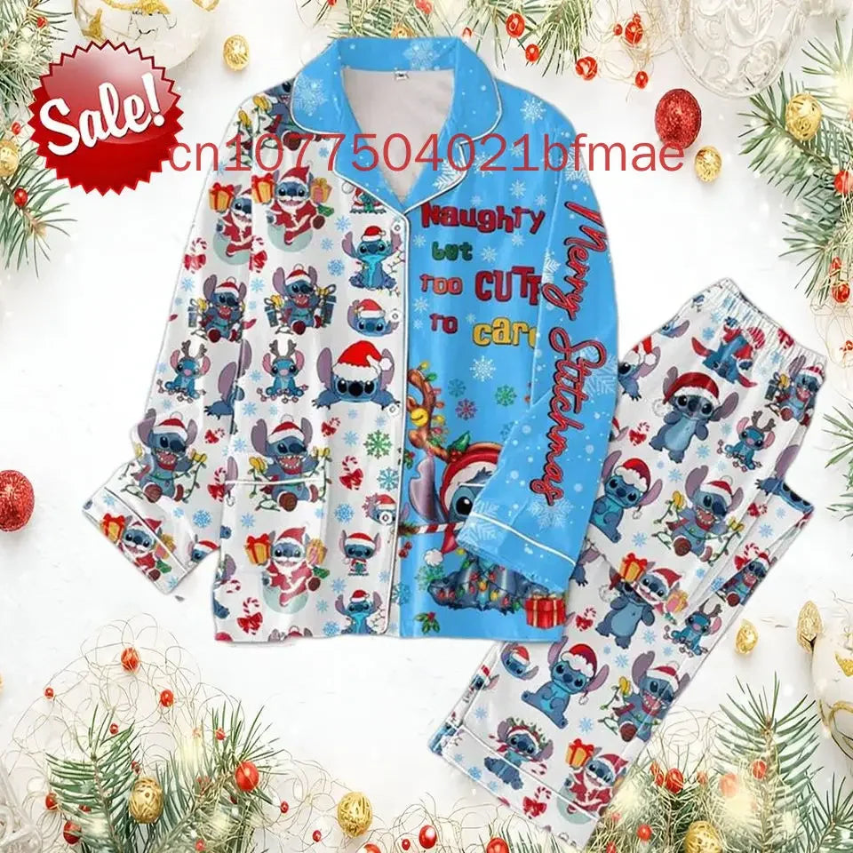 EC_Disney Christmas Merry Stitch Pajamas