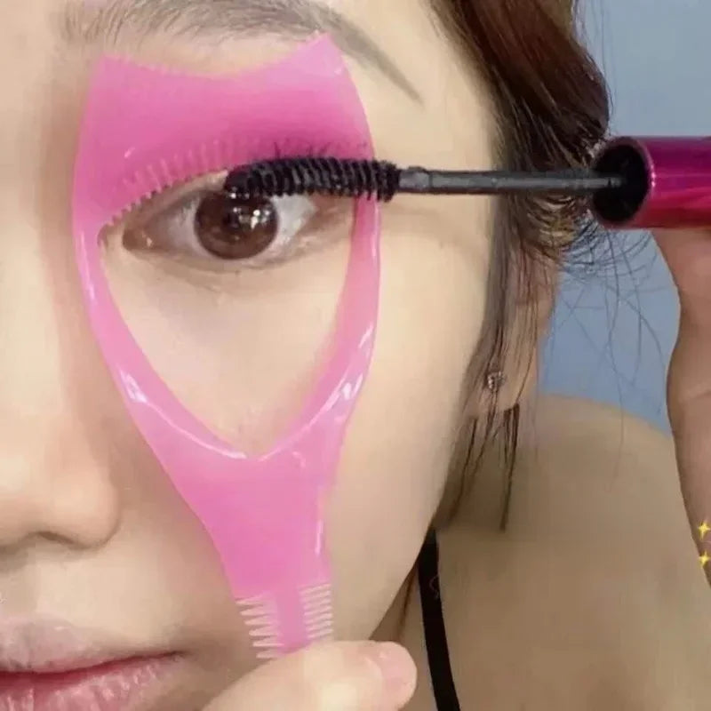 EC_3 In 1 Makeup Mascara Shield Guard Eye Lash