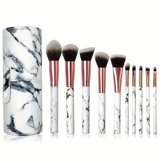EC_10pcs Makeup Brushes